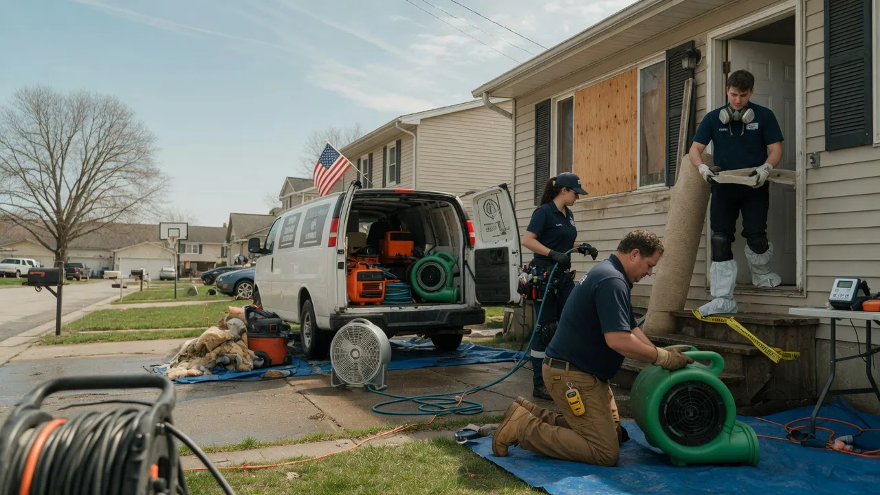 Water Damage Restoration in Greenwood, IN near me